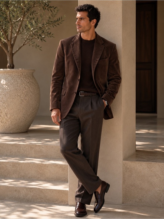 Hugo Boss Other - Hugo Boss Espresso Brown Corduroy Sport Coat
